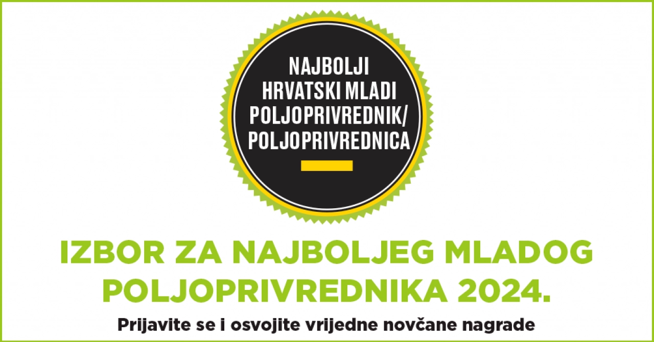 Natječaj za Najboljeg mladog poljoprivrednika 2024