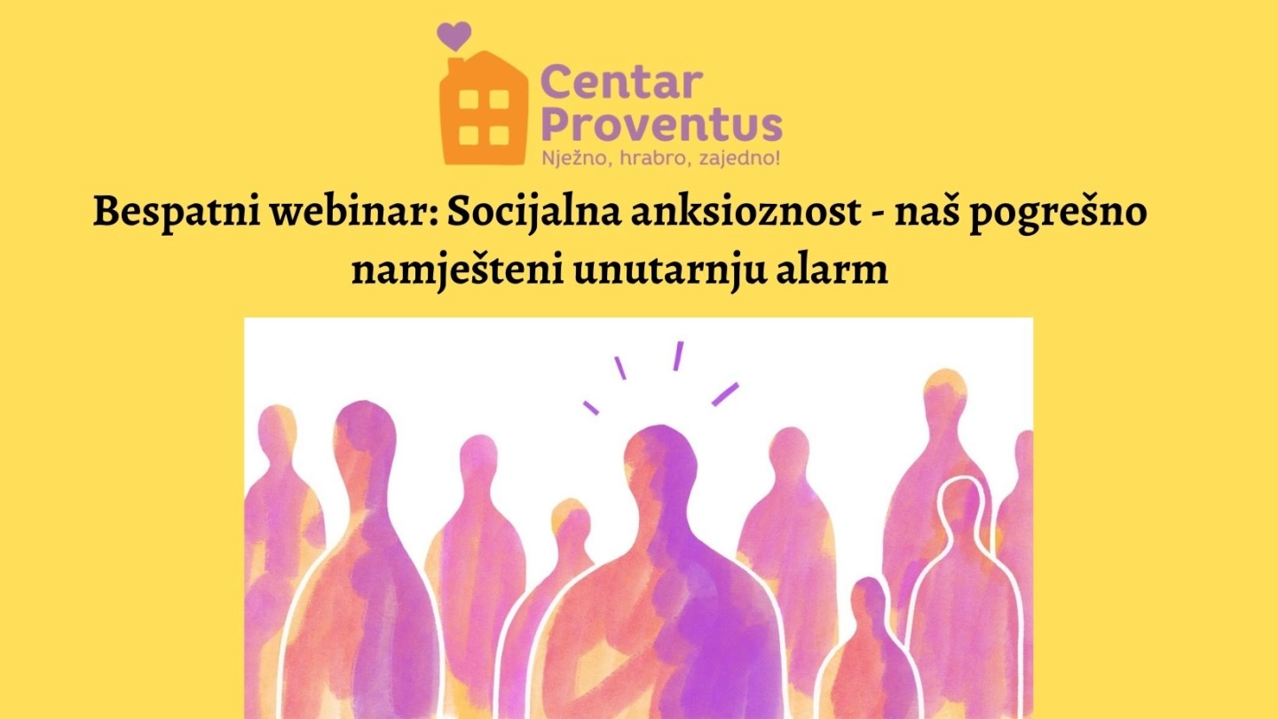 Webinar: Socijalna anksioznost