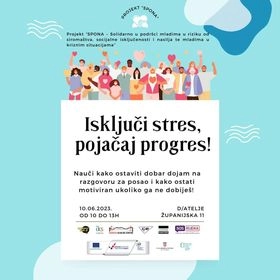 Volonterska akcija- Isključi stres, pojačaj progres!