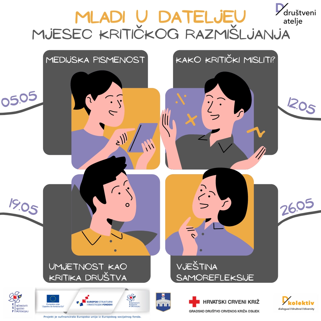 Mjesec kritičkog razmišljanja u Društvenom ateljeu