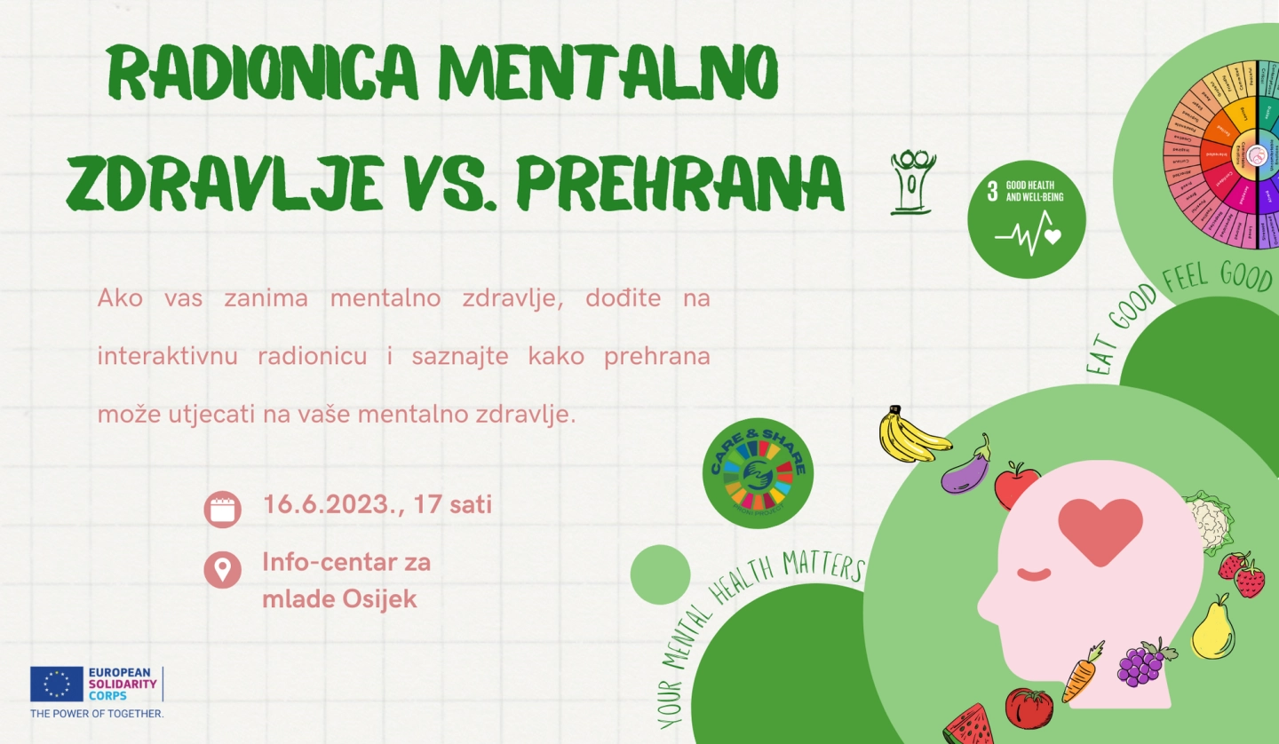 Radionica Mentalno zdravlje vs. prehrana