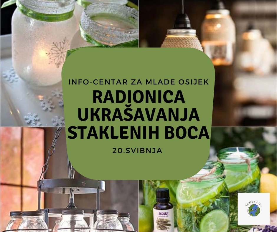 Radionica ukrašavanja staklenih boca
