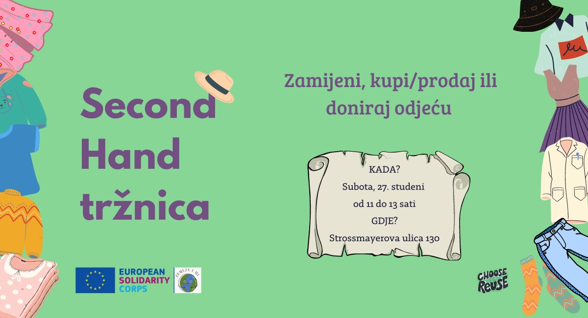 Second hand tržnica: prodaj, zamijeni, doniraj