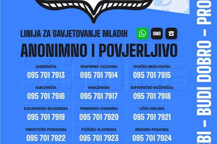 Pokrenuta telefonska linija za podršku mladima u uvjetima pandemije