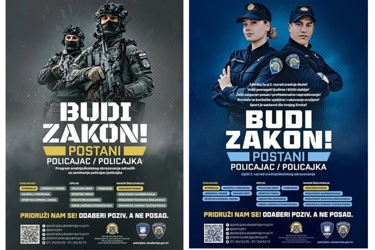 Kampanja Budi zakon! Postani policajac/policajka 2024.