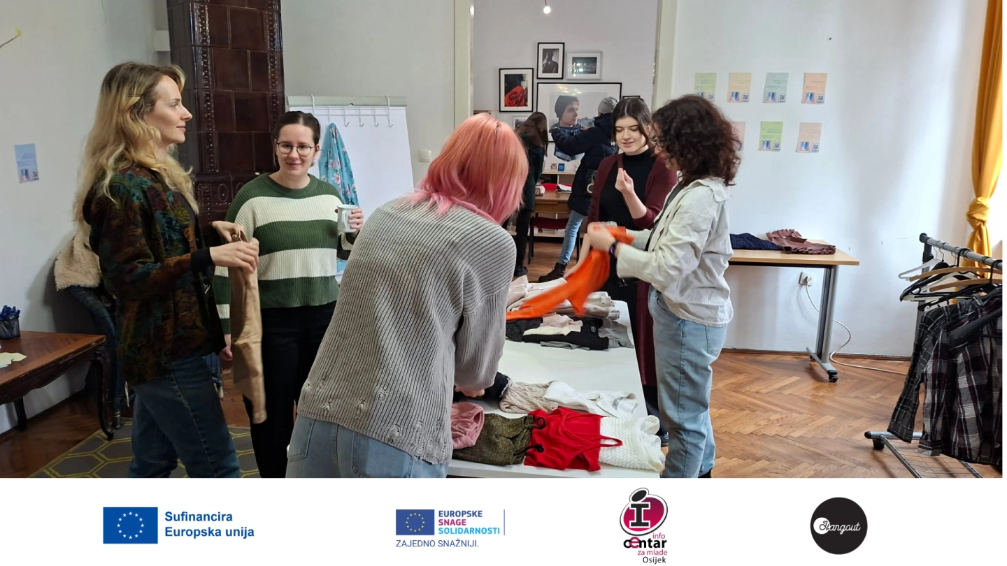 Uspješno održan Hangout: Clothing Swap u Info- centru za mlade