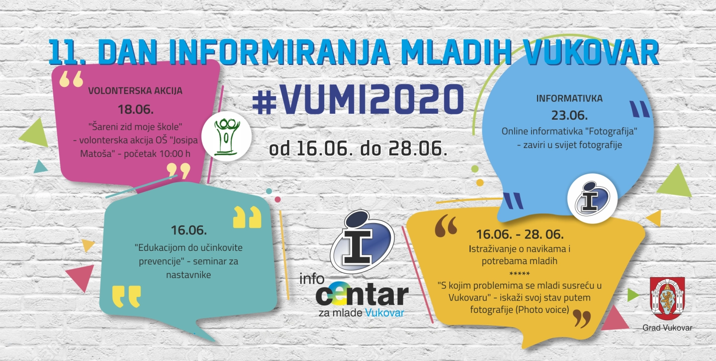 #VuMi2020 – Dan informiranja mladih Vukovar