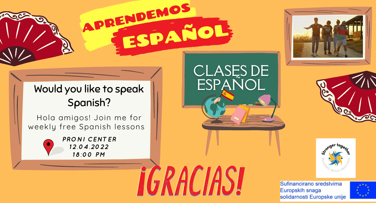 Želiš učiti španjolski jezik? Sada imaš priliku