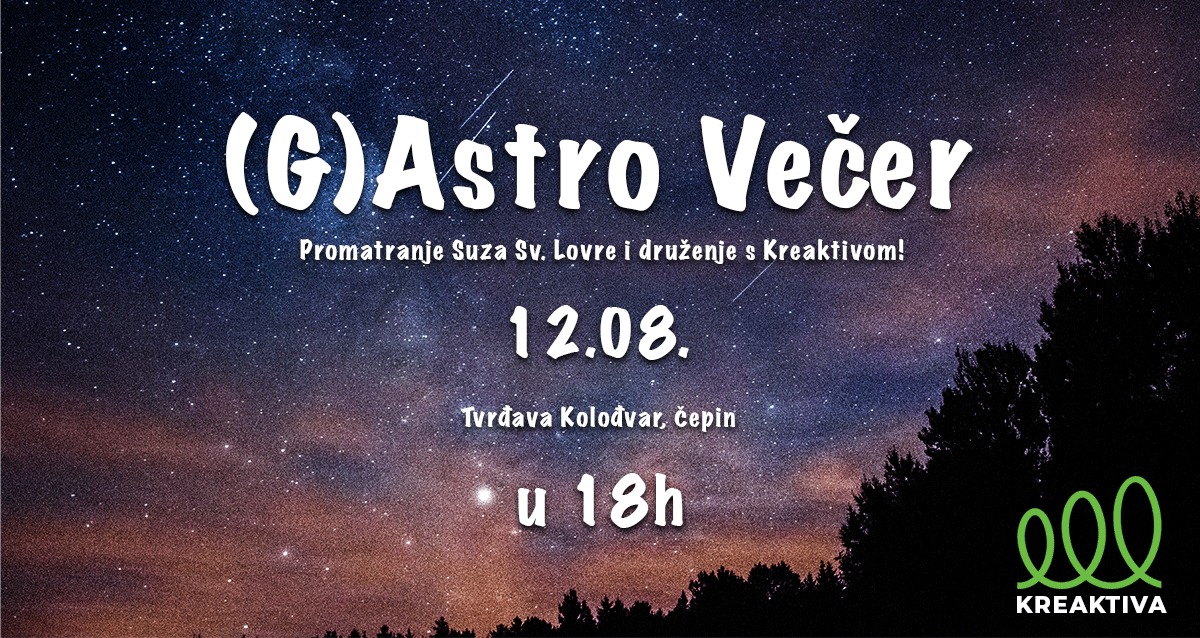 (G)Astro Večer na Čepinskim Zidinama